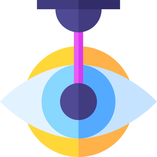 nanocirugía ocular icono gratis