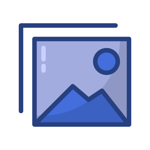 Gallery Generic Blue icon