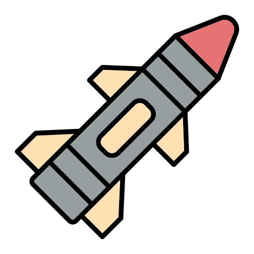 misil icono gratis