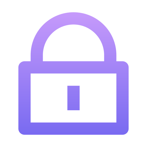 Lock Generic Gradient icon