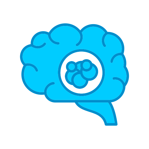 Brain Generic Blue icon