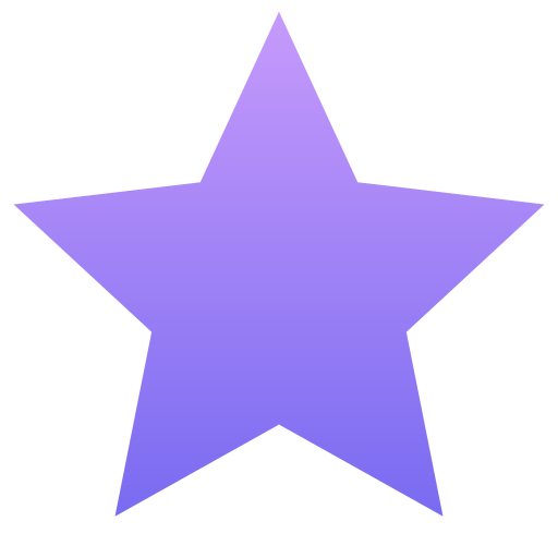 Star Generic Flat Gradient icon