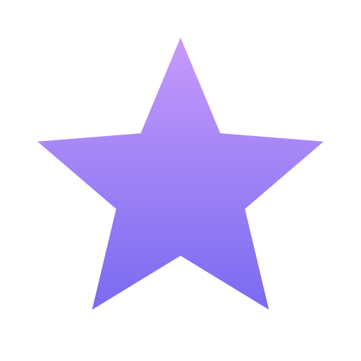 Star Generic Flat Gradient icon