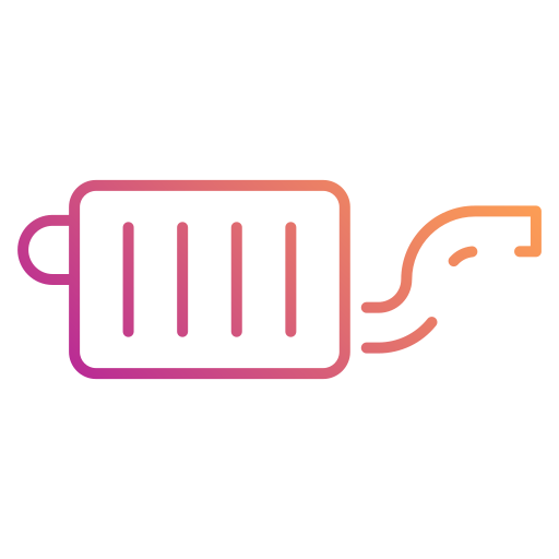 tubo de escape icono gratis