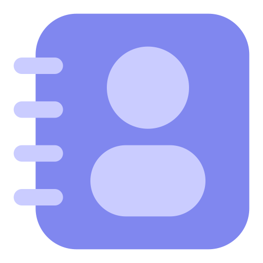 Phone book free icon