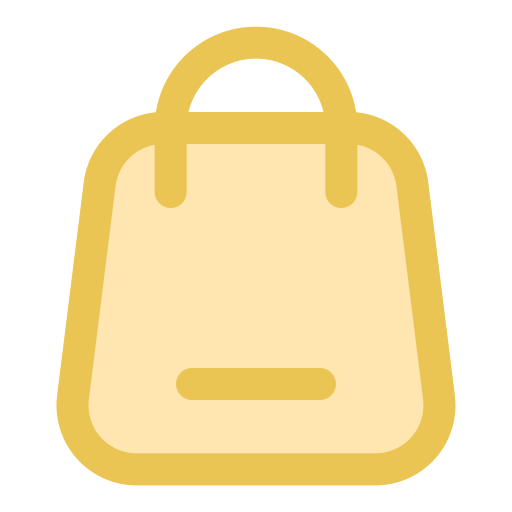 Shopping bag Generic Outline Color icon