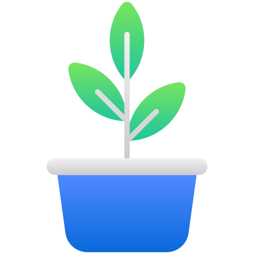 planta en maceta icono gratis