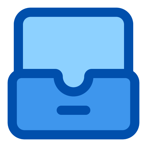 Archive Generic Blue icon