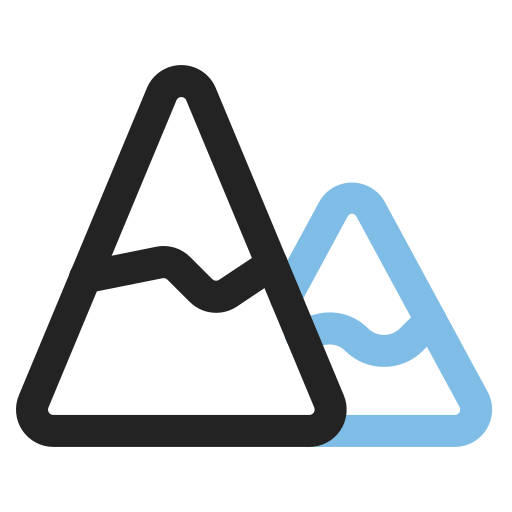 montaña icono gratis