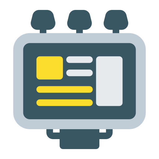 cartelera icono gratis