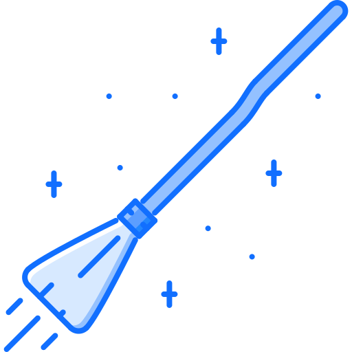 Flying broom free icon Flying broom free icon