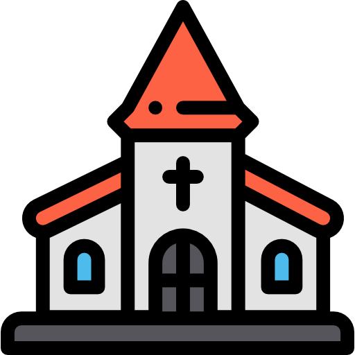 Église Icône gratuit Église Icône gratuit