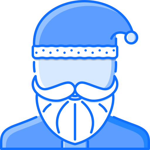 papá noel icono gratis