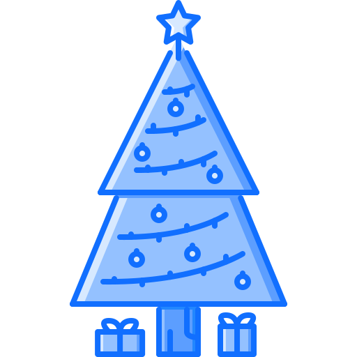 árbol de navidad icono gratis