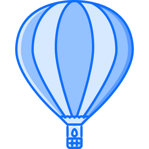 globo aerostático icono gratis