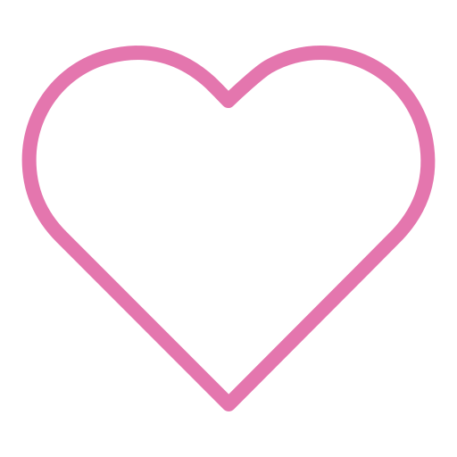 Heart Generic Outline Color icon