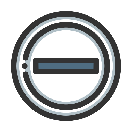 Minus button free icon