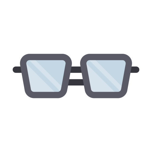 Glasses Generic Flat icon