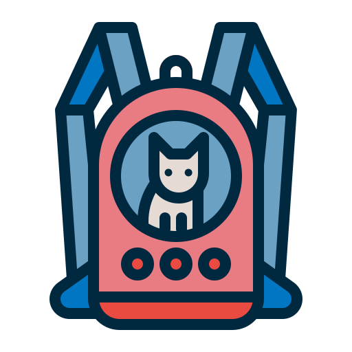 Transportín de gato icono gratis