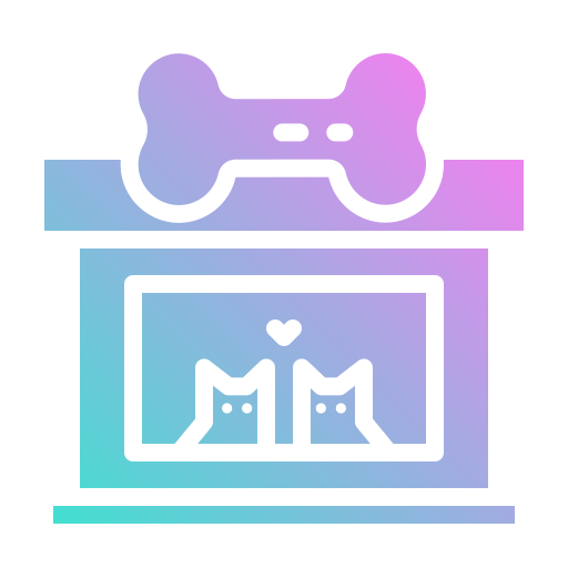 la tienda de animales icono gratis