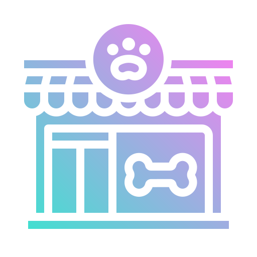 la tienda de animales icono gratis