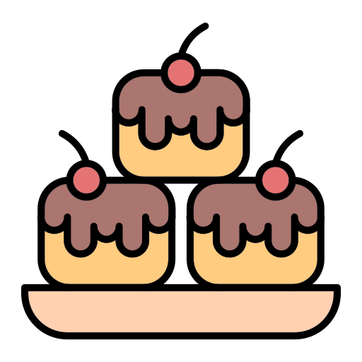 브라우니 무료 아이콘