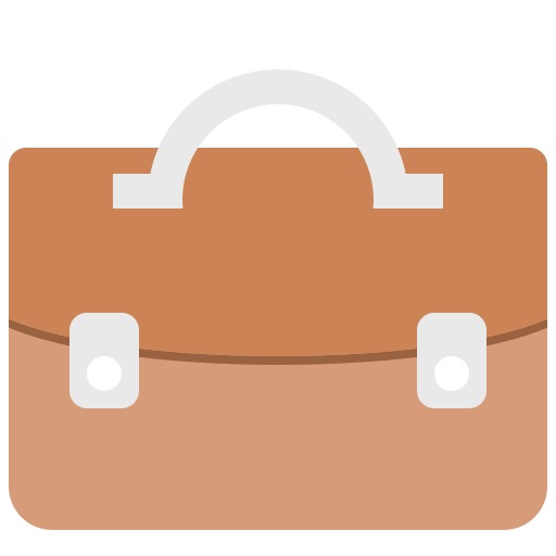 bolsa para la escuela icono gratis