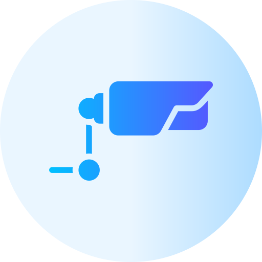 circuito cerrado de televisión icono gratis