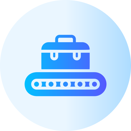 Конвейерная лента бесплатно иконка