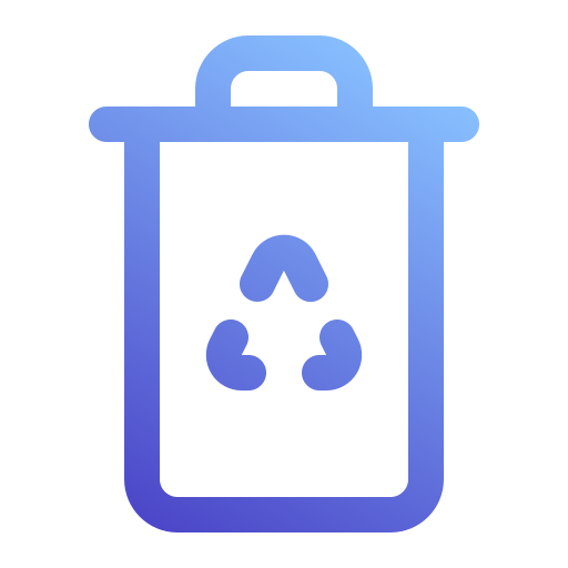 papelera de reciclaje icono gratis