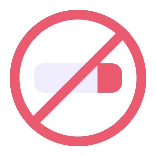 No smoking free icon No smoking free icon