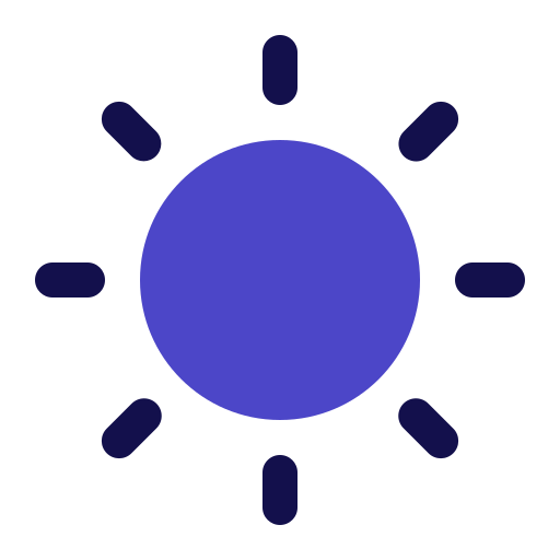 sol grátis ícone