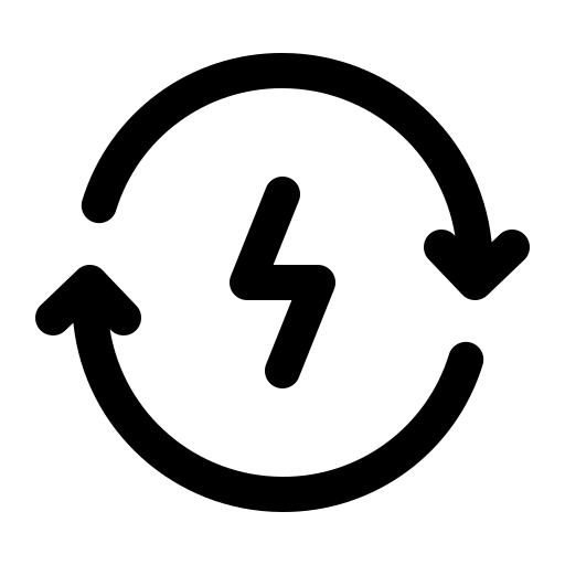 Renewable energy free icon
