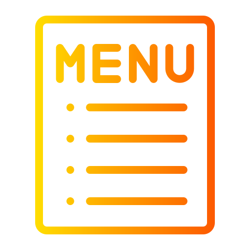 Menu Generic Gradient icon