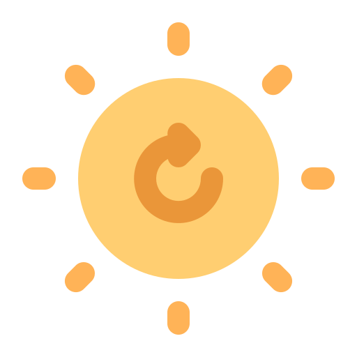 Sun free icon
