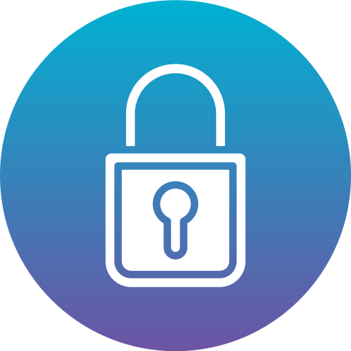 Padlock free icon