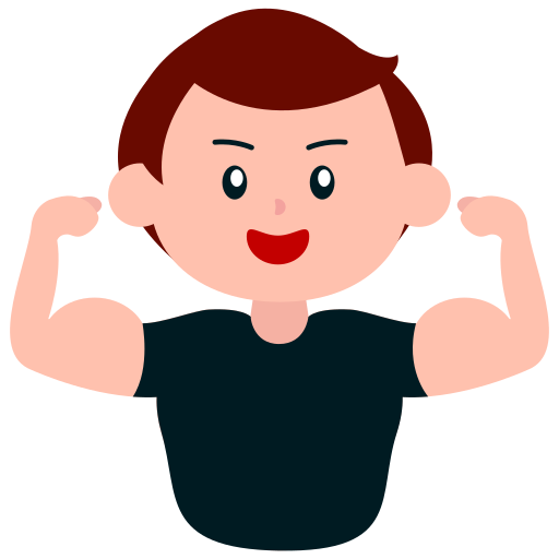 근육질 남자 무료 아이콘 근육질 남자 무료 아이콘