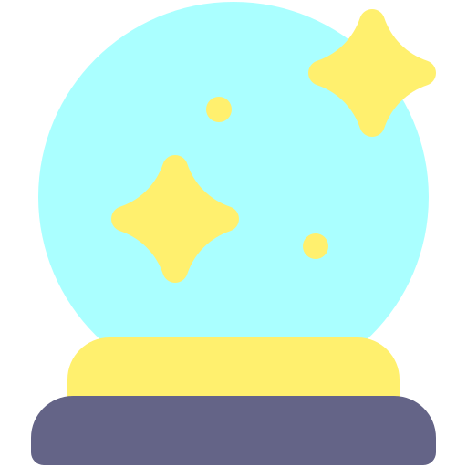 Crystal ball Generic Flat icon