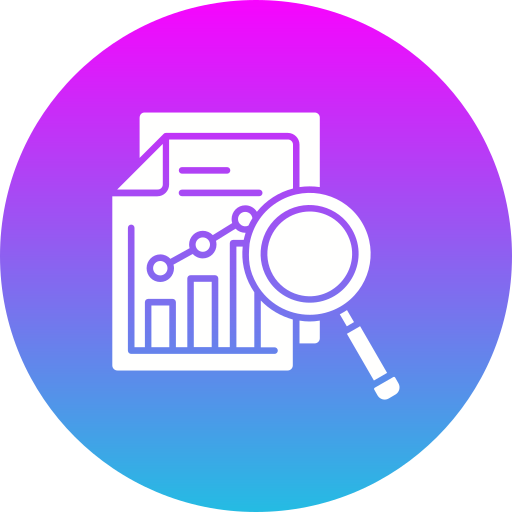 análisis de los datos icono gratis