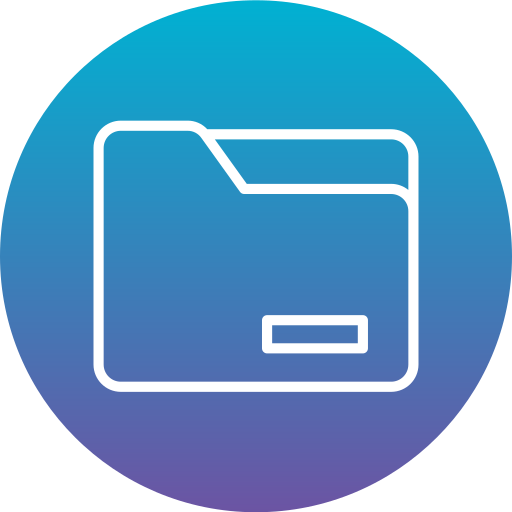 Folder Generic Flat Gradient icon