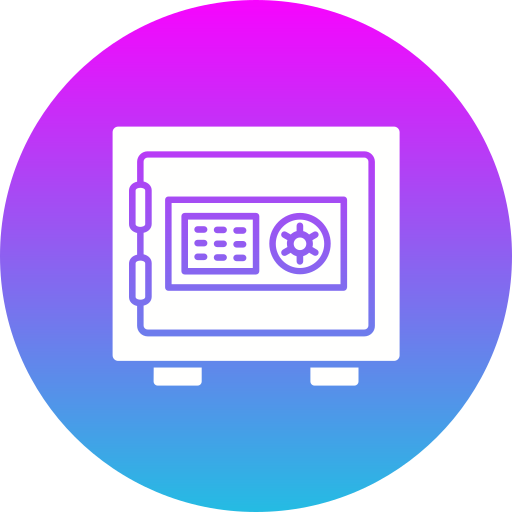 Safe box free icon
