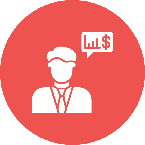 Financial advisor free icon