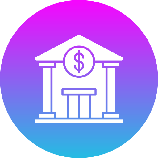 Bank Generic Flat Gradient icon