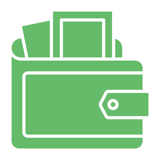 porte monnaie Icône gratuit