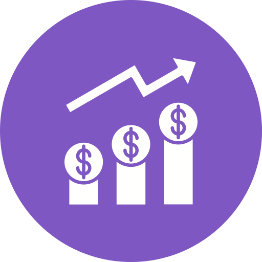 Profits free icon