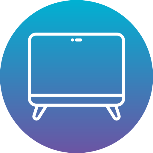 télévision Icône gratuit télévision Icône gratuit