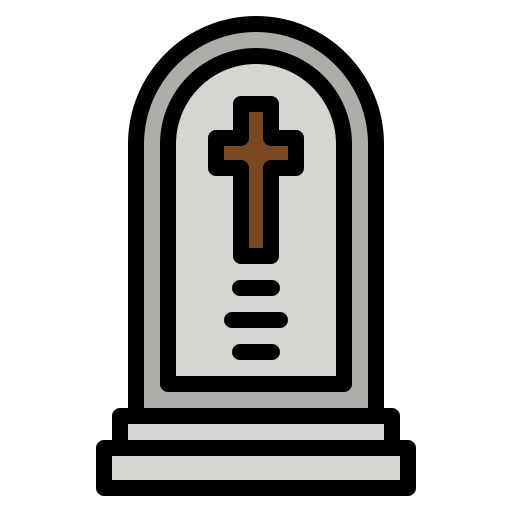 Cemetery Generic Outline Color icon