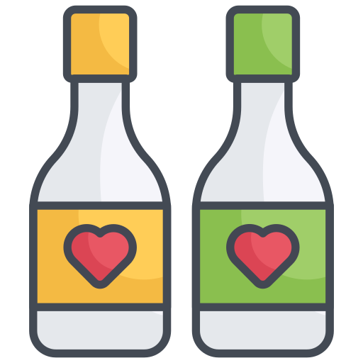 cóctel de champán icono gratis