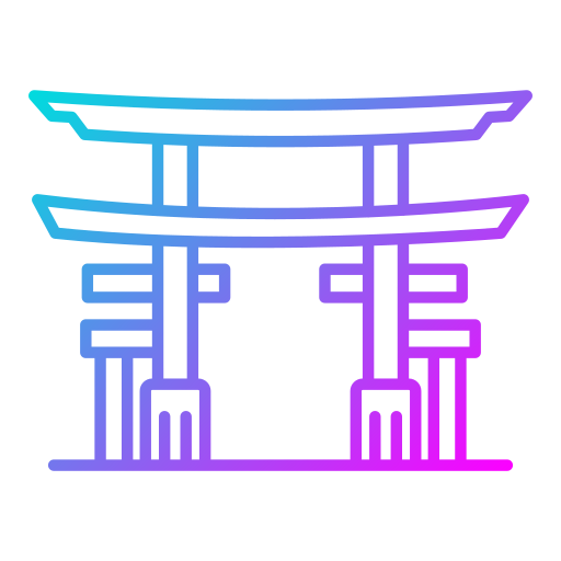 puerta torii icono gratis