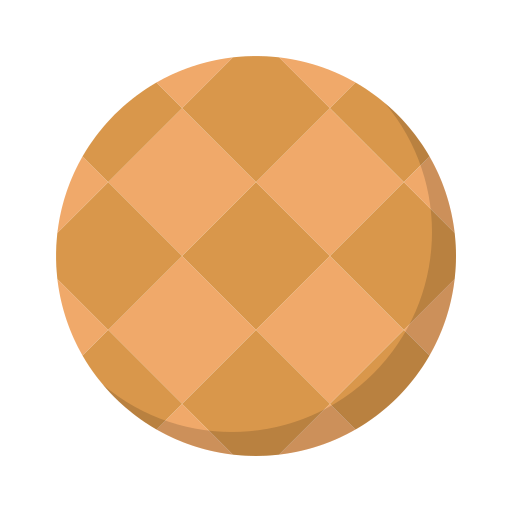 Waffle Generic Flat icon